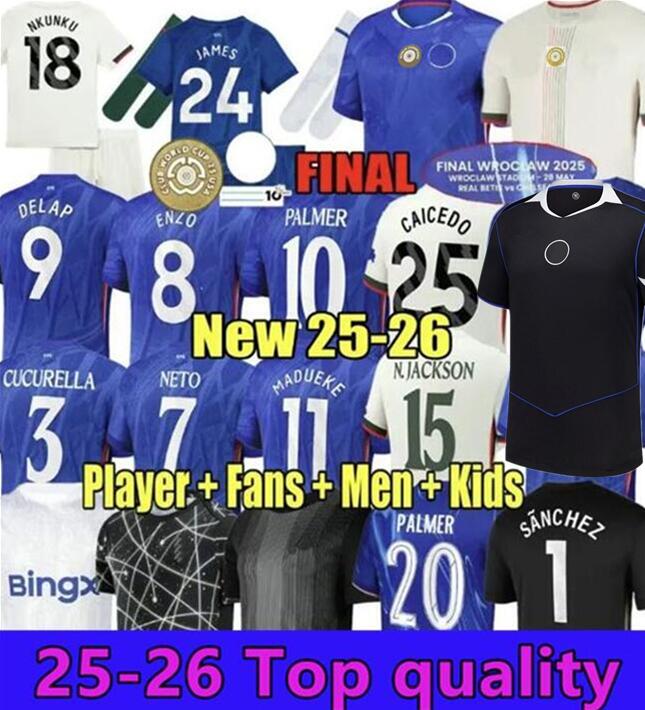 25/26 ENZO CFC GARNACHO PALMER 120th Anniversary soccer jersey ESTEVAO GITTENS pedro DELAP HATO MUDRYK NETO 2025 2026 football shirt adult kids kit