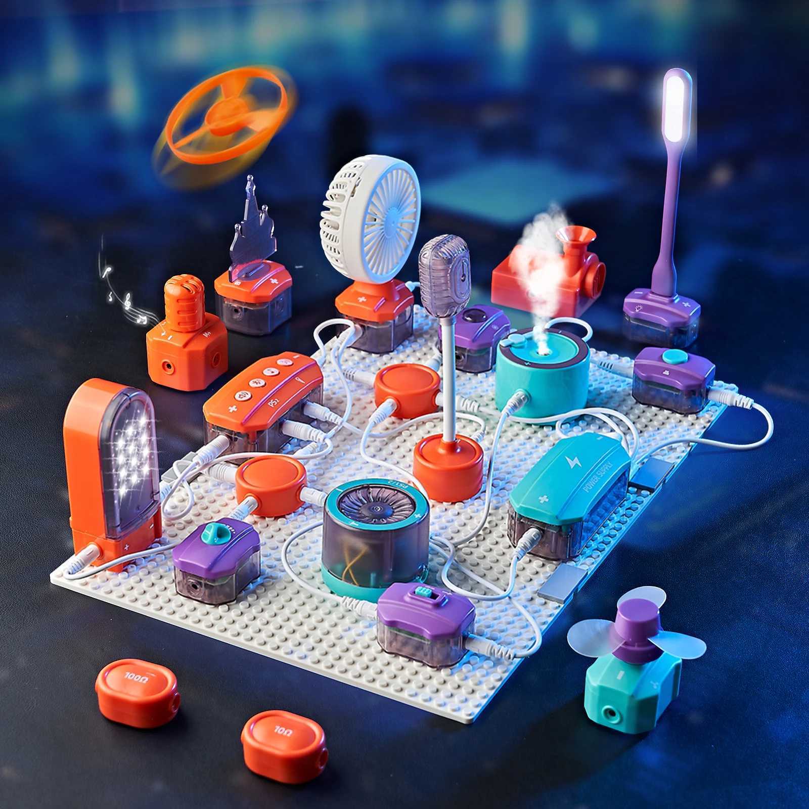 VATOS Science Circuit for Kids DIY Electronics Exploration Kit 150 Project Physics Experiment Circuit Board Educate Toy Ages 6 C250913