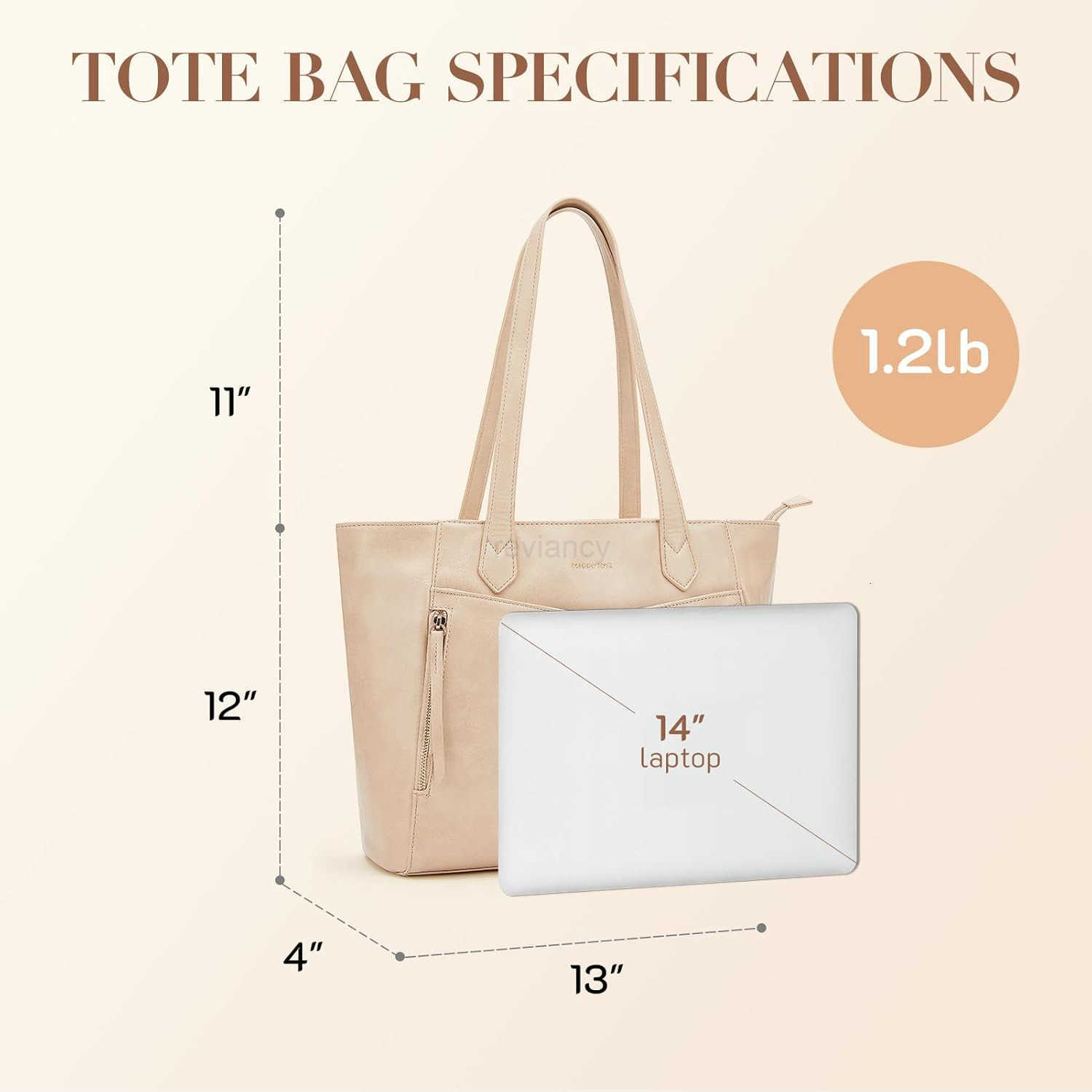 Tote Bag for Women with Zipper Leather Purse and Handbags Ladies Tophandle Shoulder Bags for Work Casual TravelW250913