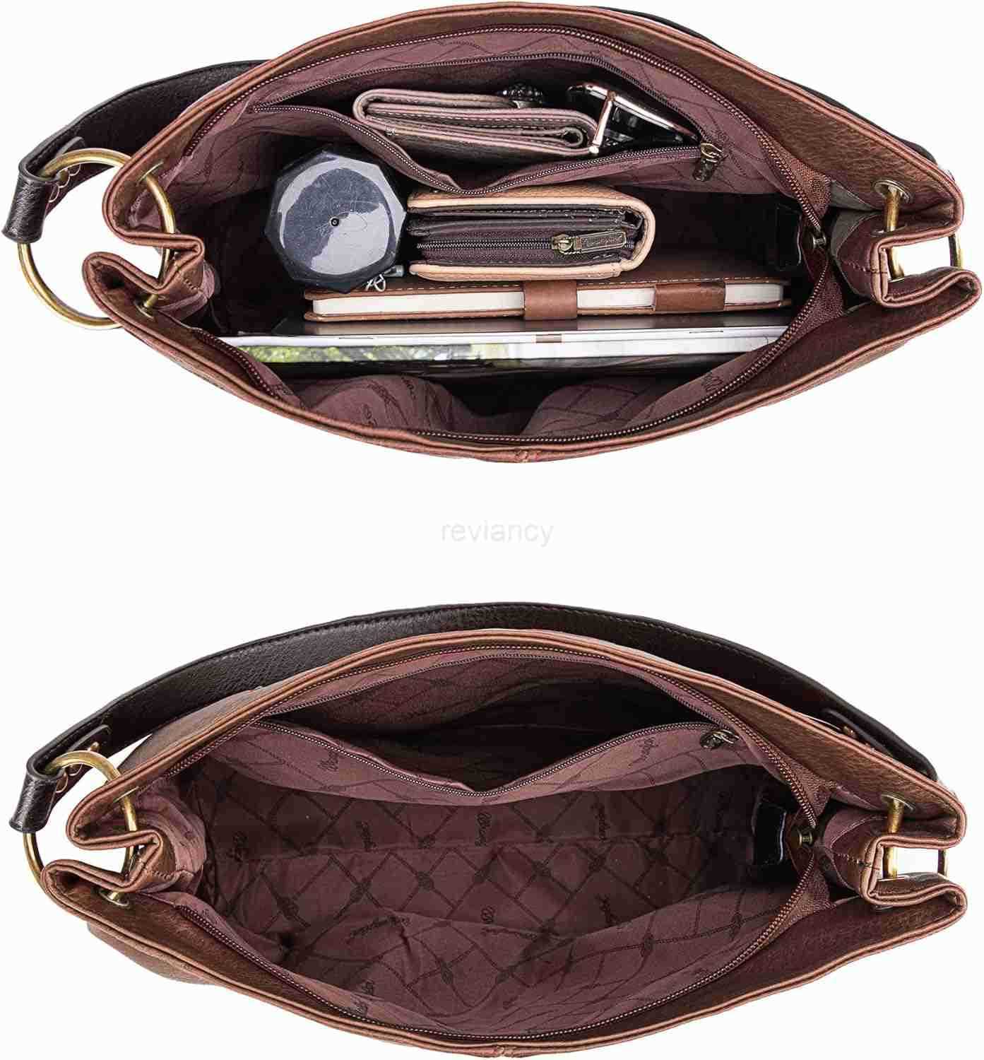 Bags for Women Vegan Leather Top Handle Shoulder Purses and HandbagsW250913