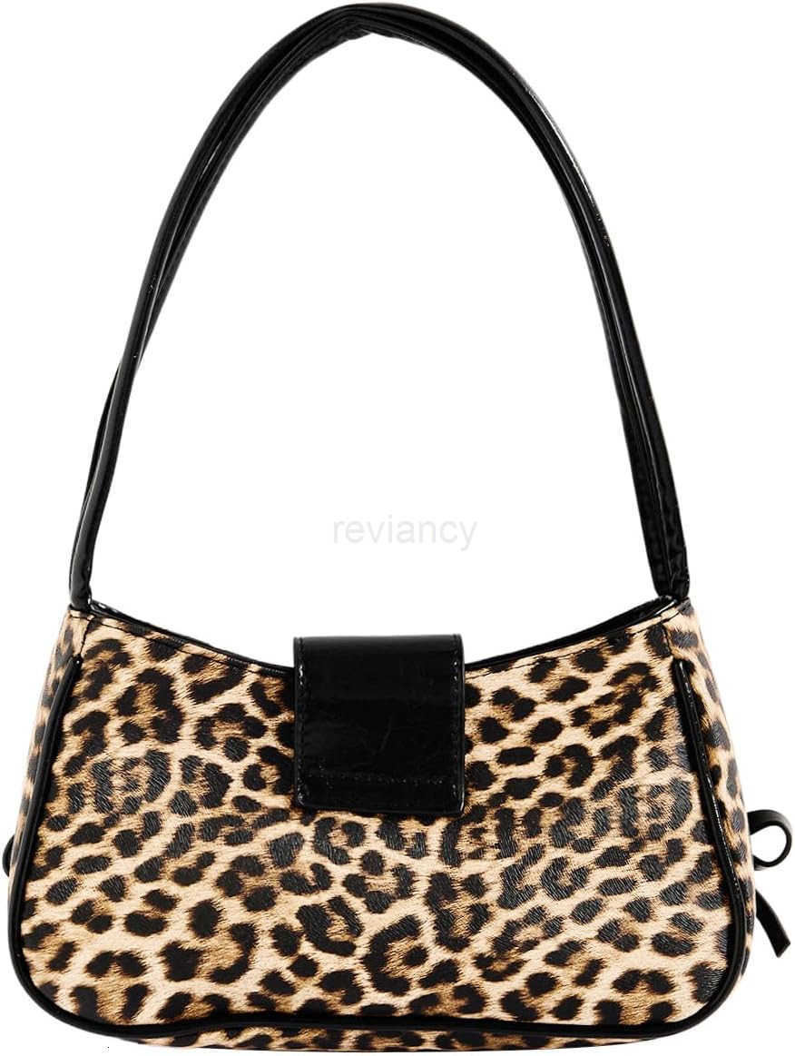 Womens Bow Shoulder Handbag PU Leather Top Handle Y2K Underarm BagsW250913