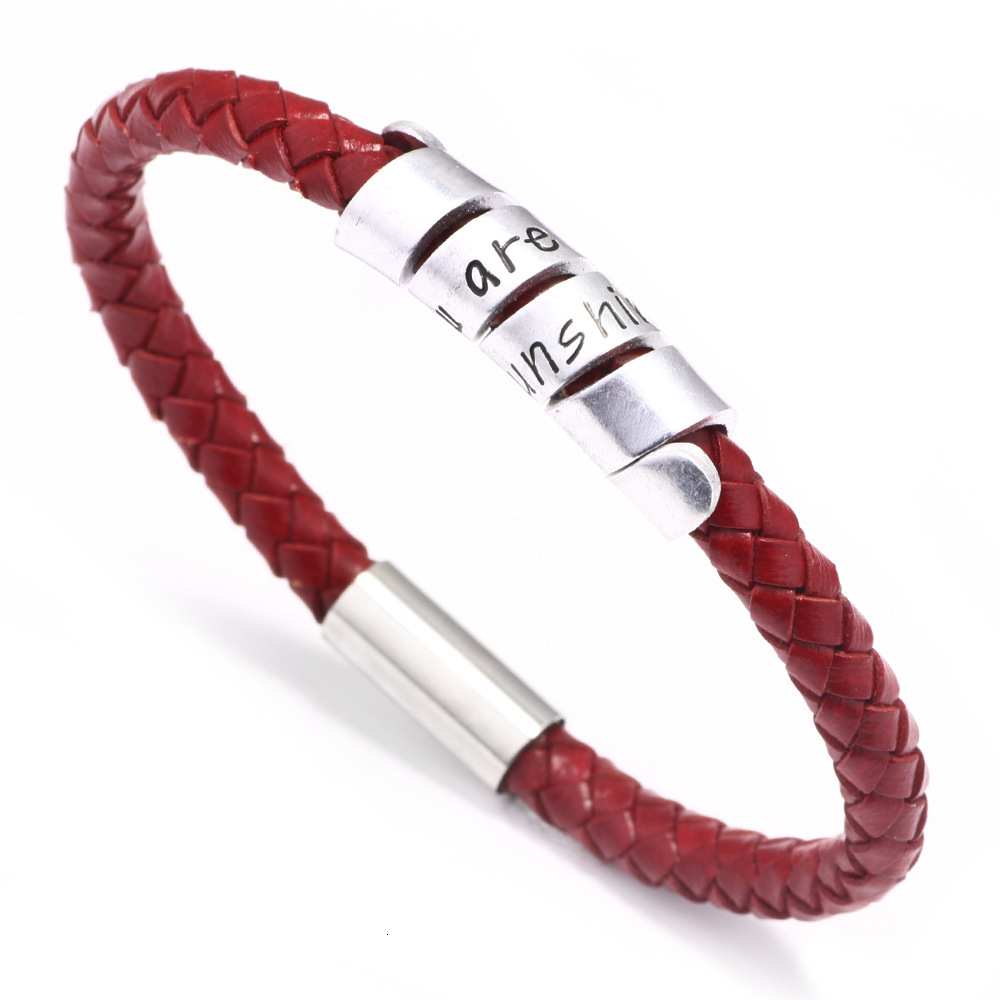 Magnetic Clasp Father's Day Gift Men's Bracelet Versatile High-End Feel Jewelry ddmymoon
