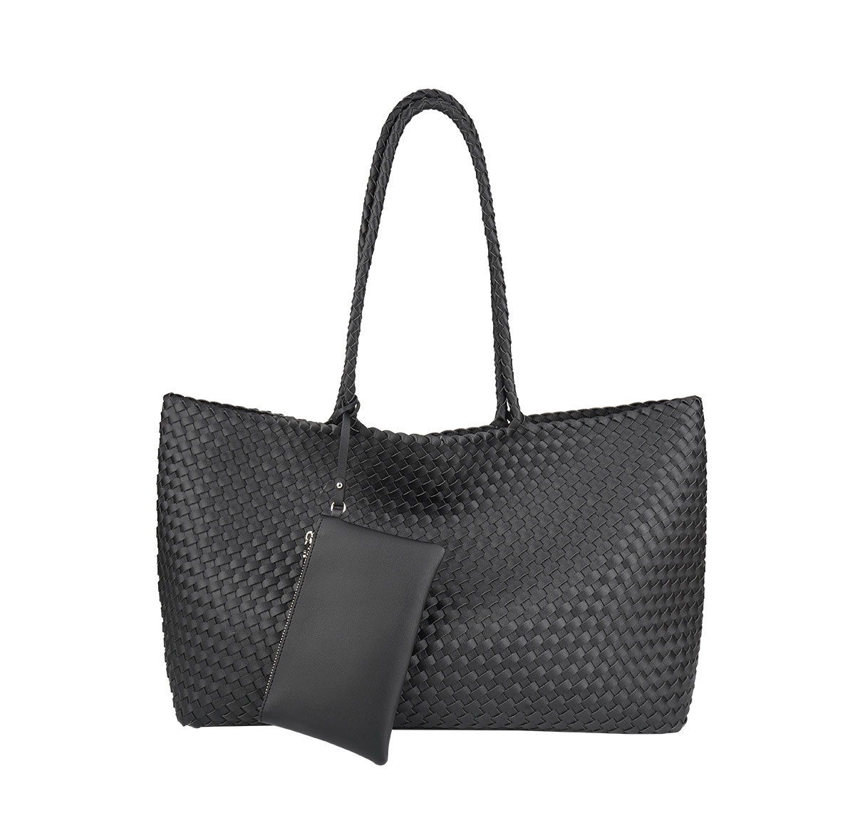HERMIN 2025 New Women's Bag Large Capacity Bag Hand Woven Bag Handheld Shoulder Bag Tote Bag