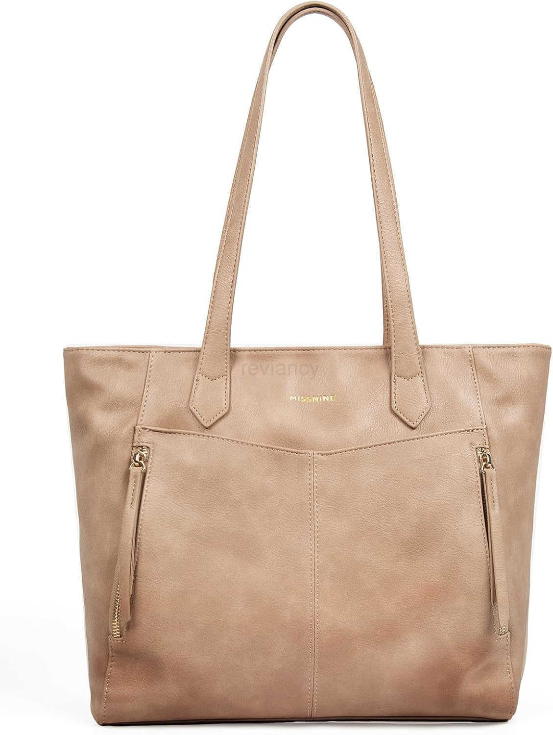 Tote Bag for Women with Zipper Leather Purse and Handbags Ladies Tophandle Shoulder Bags for Work Casual TravelW250913