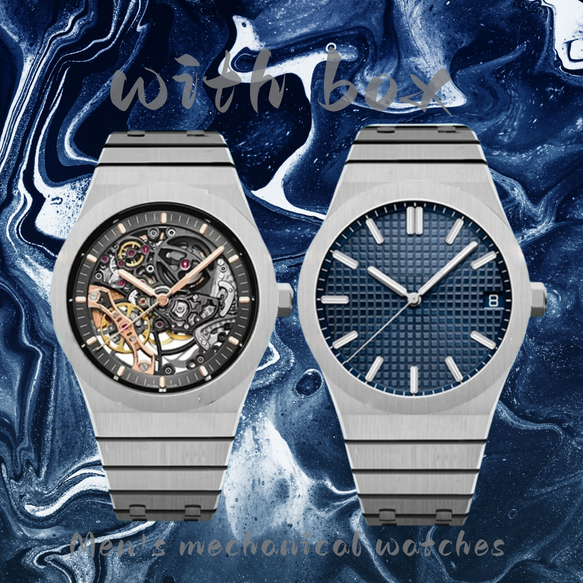 orologio u1 factory ceramic bezel mens watches mechanical stainless steel automatic movement black watch Gliding clasp 5ATM waterproof Wristwatch