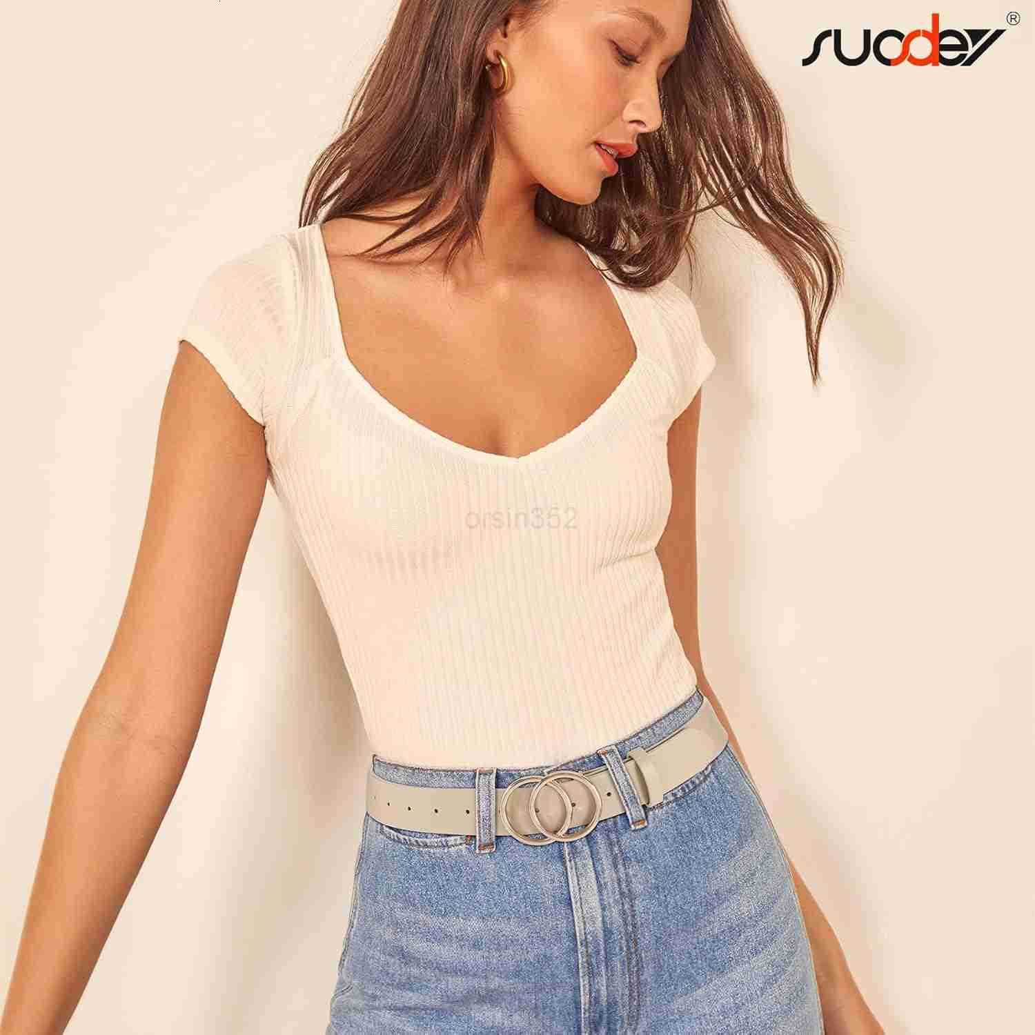 Women Leather Belt Fashion Double ORing Soft Faux Leather Waist Belts For Jeans DressY260117