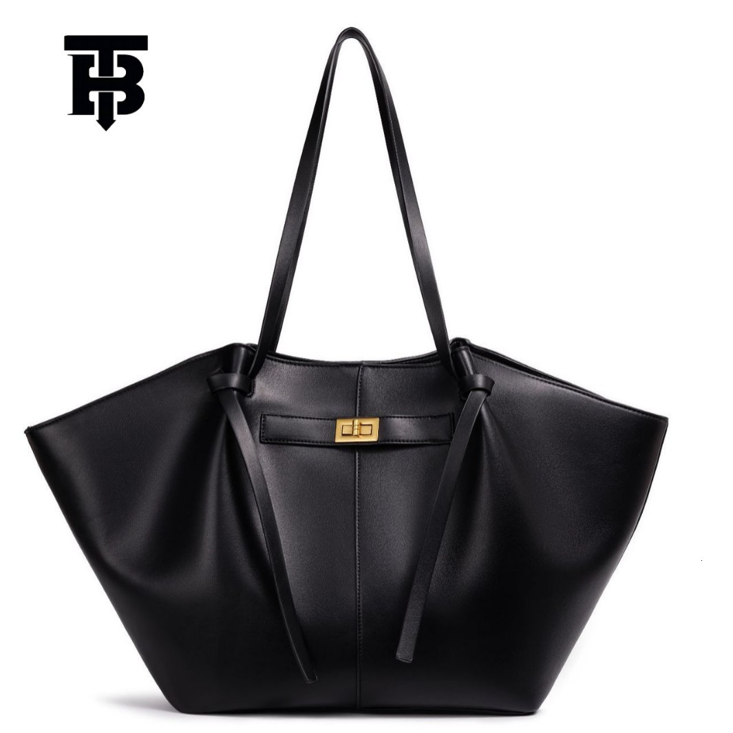 TB BHULAMTE Designer Bag 2025 New Korean Fashion Large Luxury bag Capacity Tote Bag for Women, Simple Casual Underarm Bag for Commuting