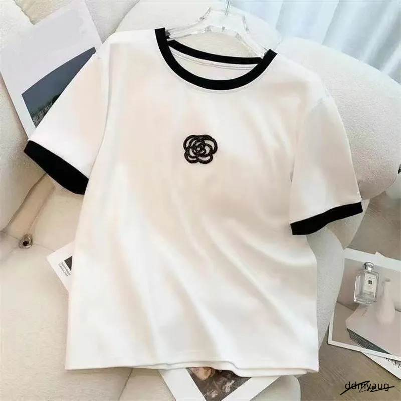 Designer Casual Sports Suit For Women Summer Thin Street Fashionable Trendy Youthful Wide-Leg Pants Fashion Two-Piece Set ddmyAug