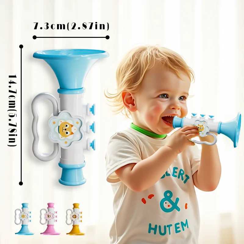 Joyful trumpet three colors randomly selected add new fun to childrens childhood can be used as a Christmas gift C250913