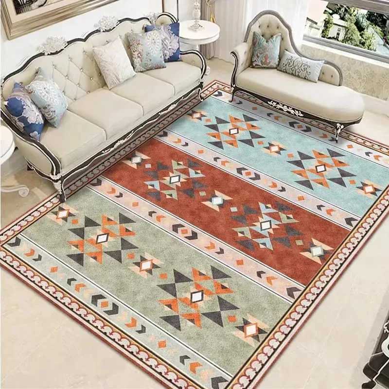 VIKAMA 50X80CM Crystal Pile Carpet Living Room Bedroom Coffee Table Sofa Mat Washable And StainResistant Large Rug Prayer Mat C250913