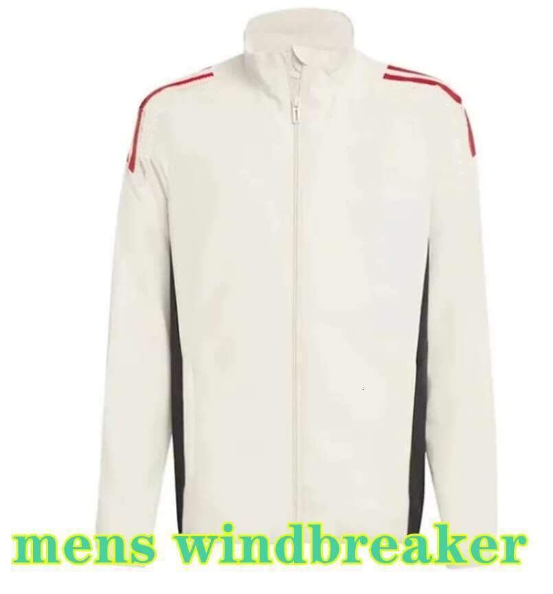 2025 2026 mens windbreaker of Long Sleeve Soccer Jacket with Full zipper and Hoodies lfc arsen long sleeve jersey 6666