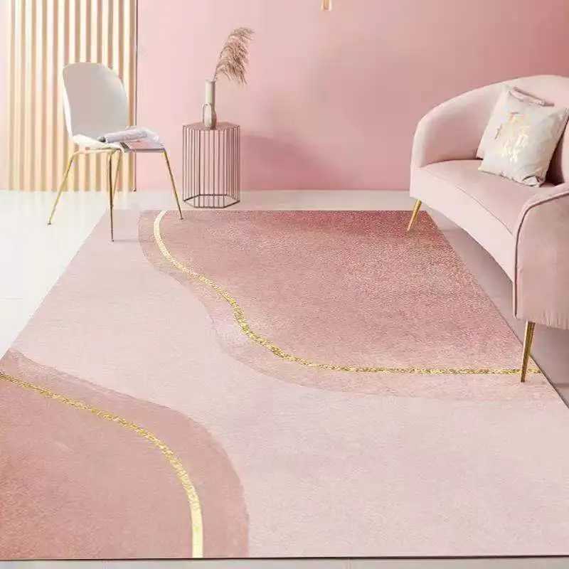 Pink Girl Modern Carpet for Living Room Home Decoration Children Carpets for Rooms Large Area Rug Cute Door Mat Non Slip Carpet C250913