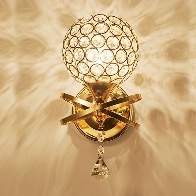 The new bedside wall lamp is a simple and modern led background light for the bedroom and living room- QJ