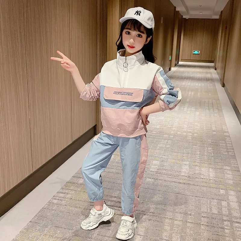 12 Girls Suit 11 Spring Fashion Clothing 10 Girls 9 Baby 8 Fashion Shirt Trousers 2 Piece Set 7 Childrens 6 5 4 3 Years Old C250913