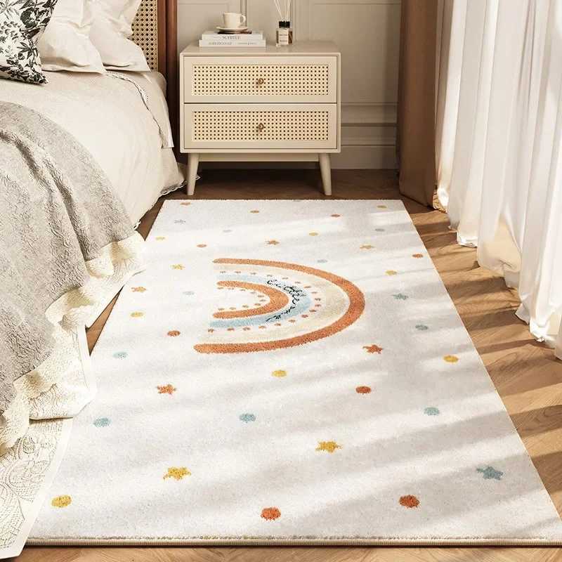 Rainbow Design Carpet NonSlip DirtResistant Rug for Living Room Bedroom Floor Mat for Hallway Balcony Kitchen C250913