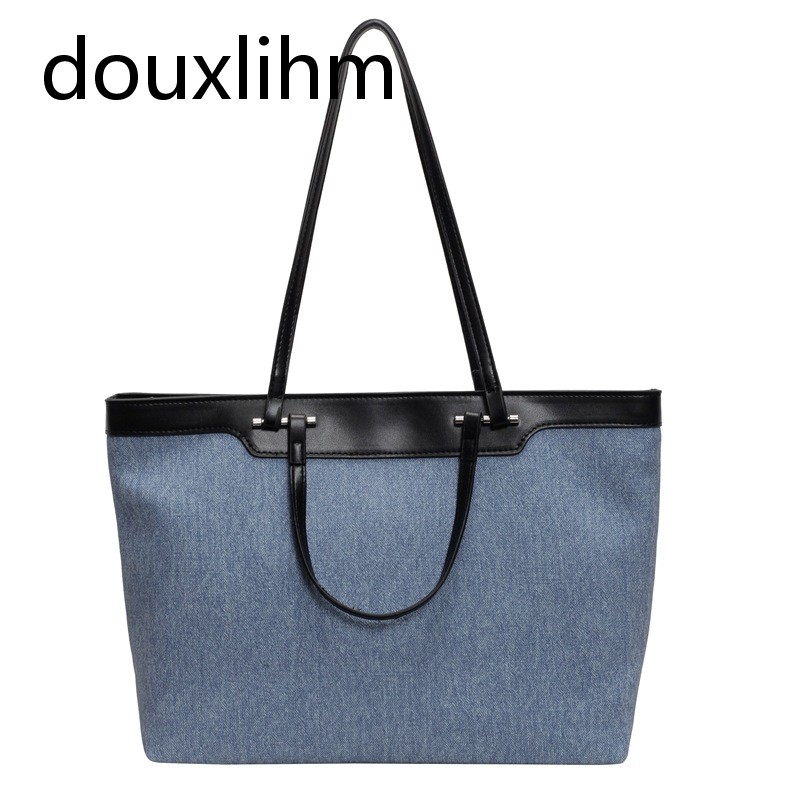 New High-quality Genuine Leather Women's Crocodile Pattern Large Capacity Bag Shoulder Bag Handbag