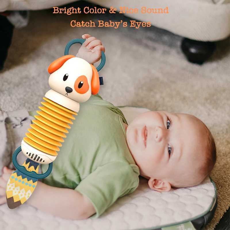 Cartoon Dog Music Accordion Toy Instruments Learning Early Education Interactive Musical Soothe Baby Toys For Children Gifts C250913