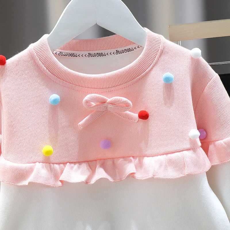 New Spring Autumn Baby Girls Clothes Suit Children Fashion TShirt Pants 2PcsSets Toddler Casual Costume Infant Kids Tracksuits C250913