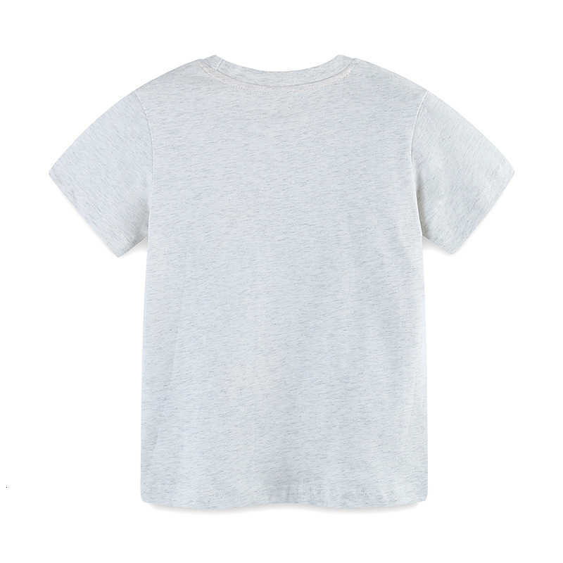 Summer New Boys T-shirt Wind Cartoon Printed sweatshirts Children Round Neck Short Sleeve Tops