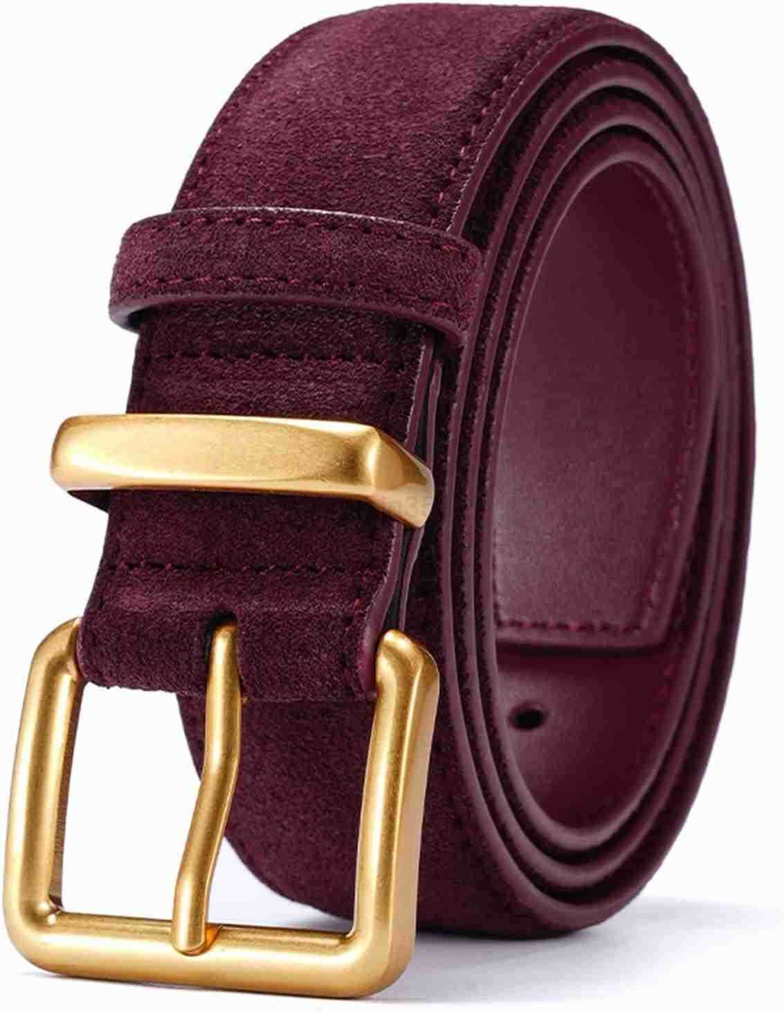 Wide Suede Belt Women Genuine Leather Ladies Waist Belt for Jeans Dress Casual Square Gold BuckleW250913