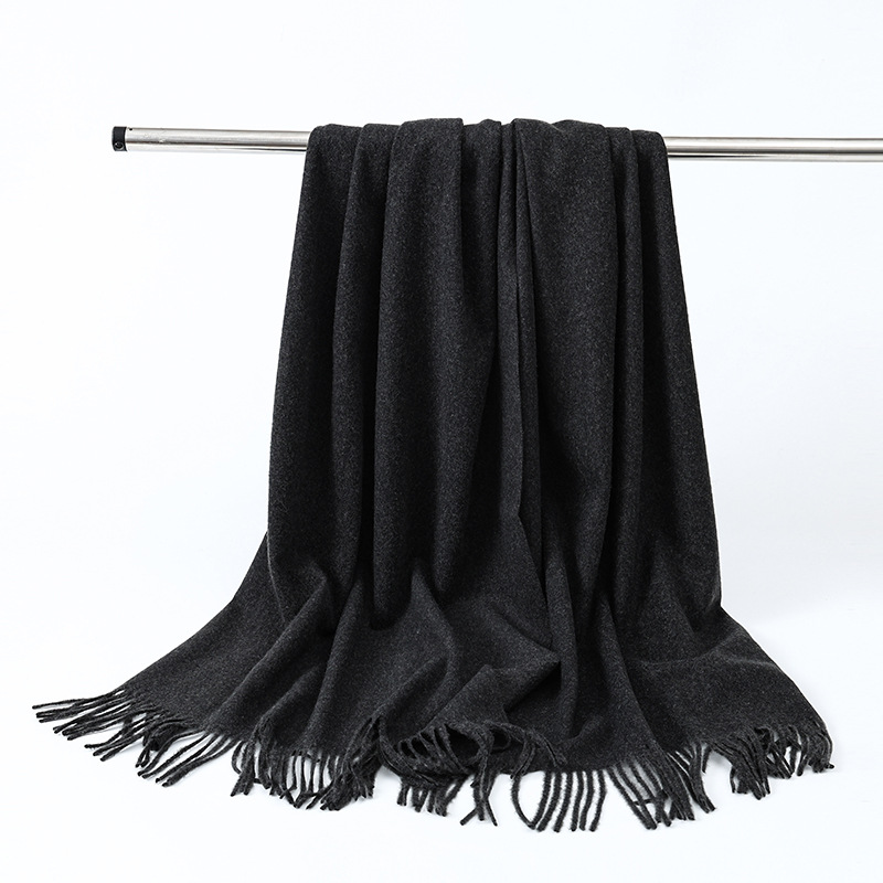 K1899 Solid Color Wool Scarf Women - Versatile Winter Wrap, Soft Blend Shawl Wholesale