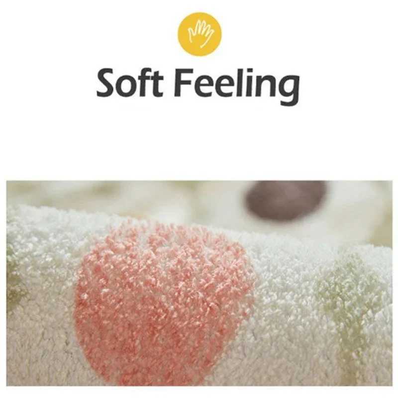 New 2024 Bedroom Balcony Wave Shaped Carpets Flower Bedside Rugs Living Room Sofa Absorbent Ins Style Floor Cushion Mats C250913