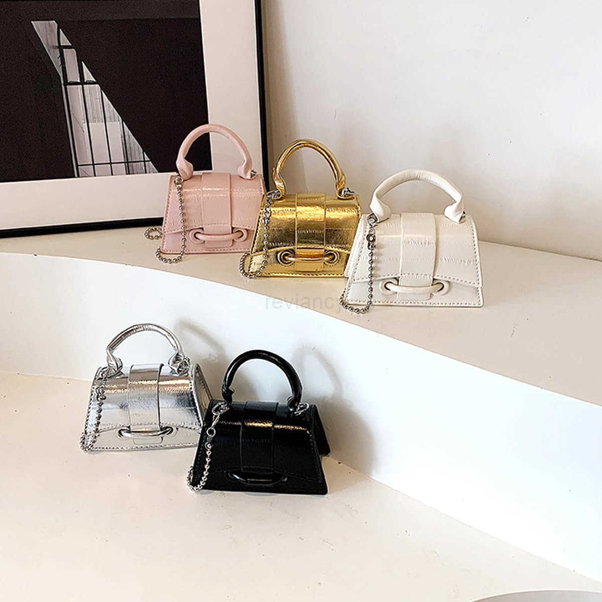 Mini Purses for Women Y2K Purses Top Handle Crossbody Bag Clutch Shoulder Handbag for Cocktail Party Prom WeddingW250913