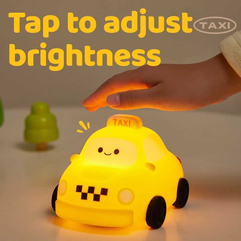 Cartoon Led Bedside Table Lamp Silicone Rechargeable Night Light for Kids Baby Bedroom Nursery Birthday Halloween Christmas Gift C250913