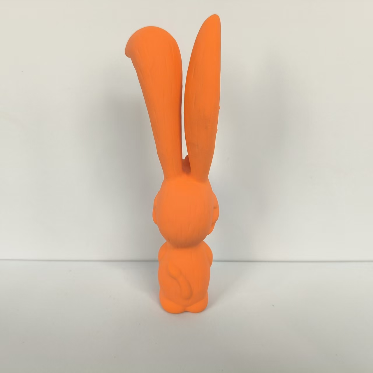 Latex Squeaky Rabbit Dog Toys Natural Screaming Soft Rubber Pet Rabbit with Long Ears for Medium Dogs 4pcs/Pack