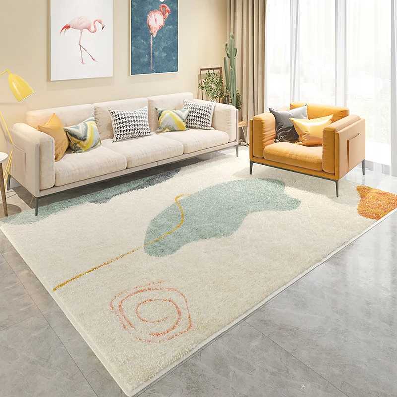 Modern Style Rugs for Bedroom Large Size Living Room Decoration Plush Carpet Home Fluffy Soft Rug Thick Washable Study Floor Mat C250913