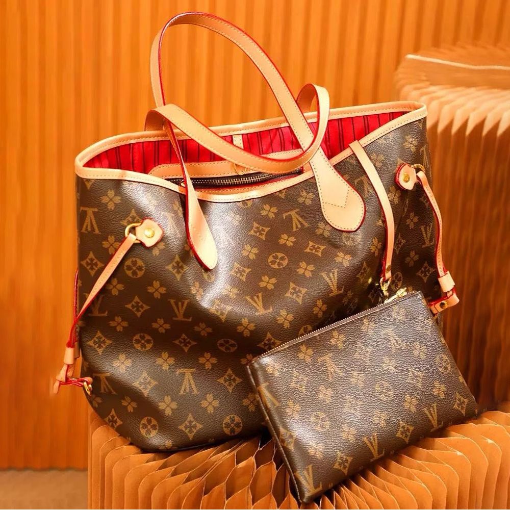 Designer bag shoulder bag luxury bag vintage new tote bag shoulder bag casual fashion versatile crossbody bag evening bag large capacity shopping bag