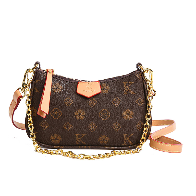Designer new bag female new vintage chain small square bag letter shoulder bag diagonal span female bag