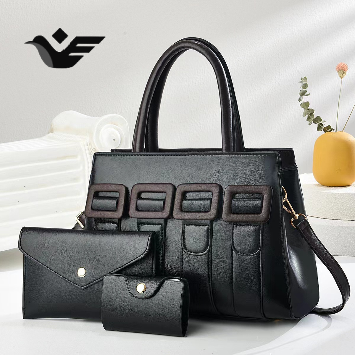 Feiyan Free Shipping New Designer Bag Women's Bag Manufacturer Women's Bag Elegant Handbag Women's Bag Three Piece Set Fashionable And 