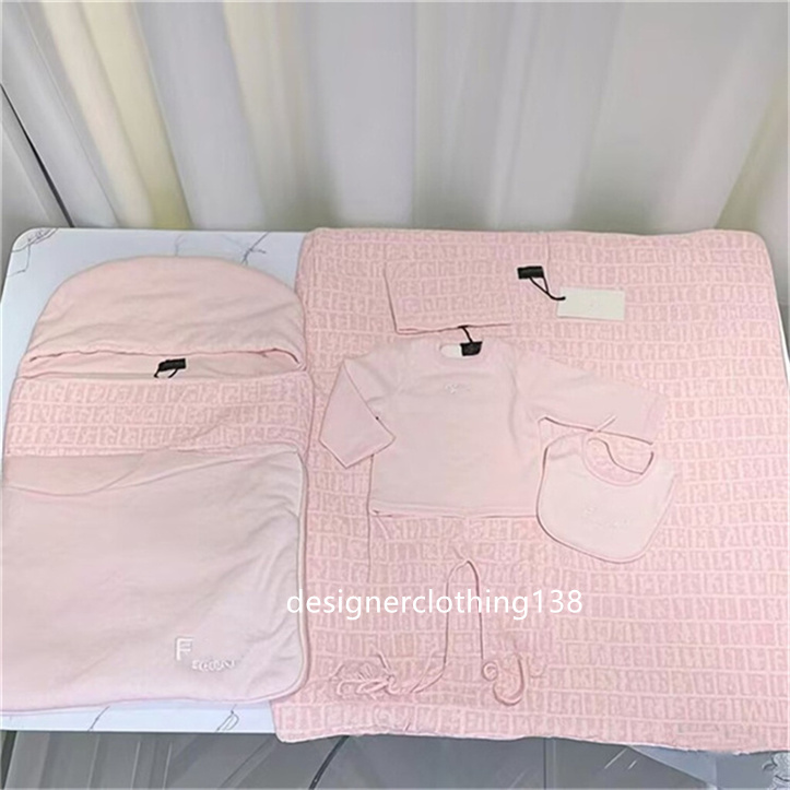 The 2026 new "Spring Summer" pure cotton baby shirt offers a five-piece one-piece full-length outfit for both boys and girls Kids BabyJumpsuits&Rompers B4
