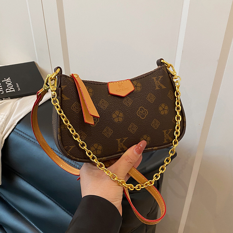 Designer new bag female new vintage chain small square bag letter shoulder bag diagonal span female bag