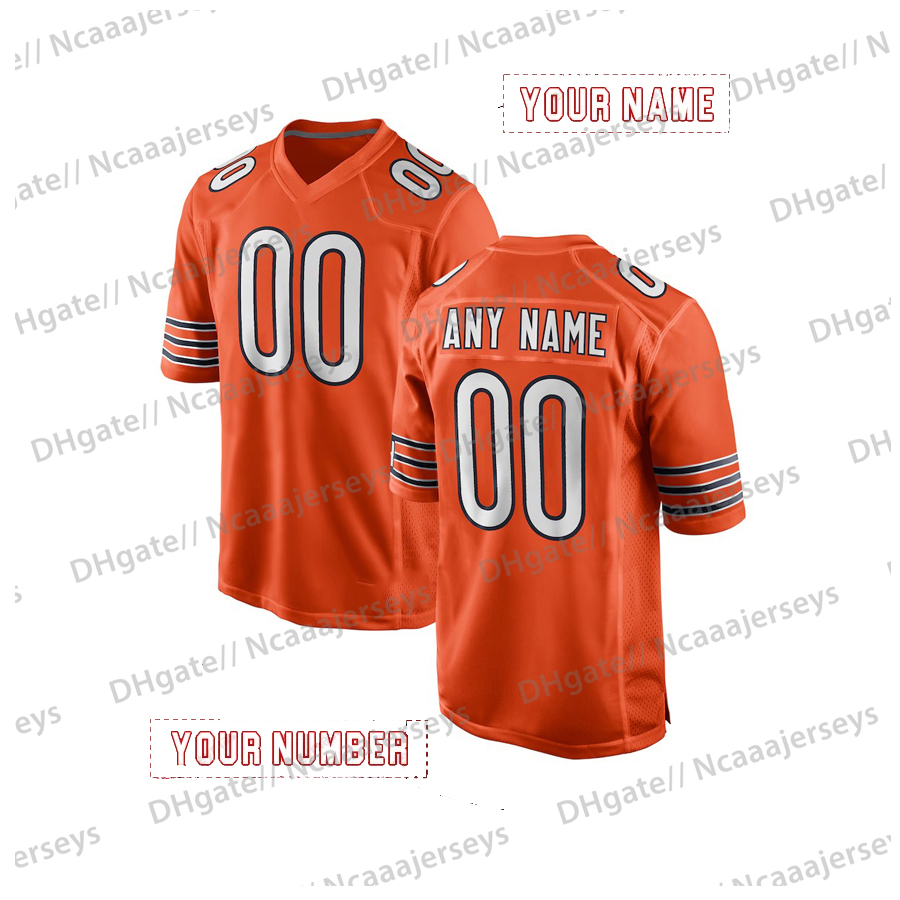 18 Caleb Williams D.J.Moore 15 Rome Odunze Cole Kmet Jaylon Johnson Walter Payton Brian Urlache rPersonalized Customized Football Jerseys Custom Any N