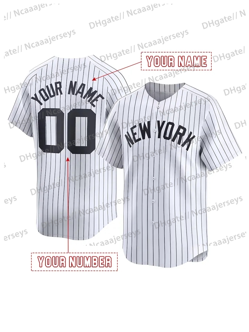 New York Aaron Judge Basebll Jersey Customize Any Name Number Mens Womens Youth S-XXXL Factory Outlet