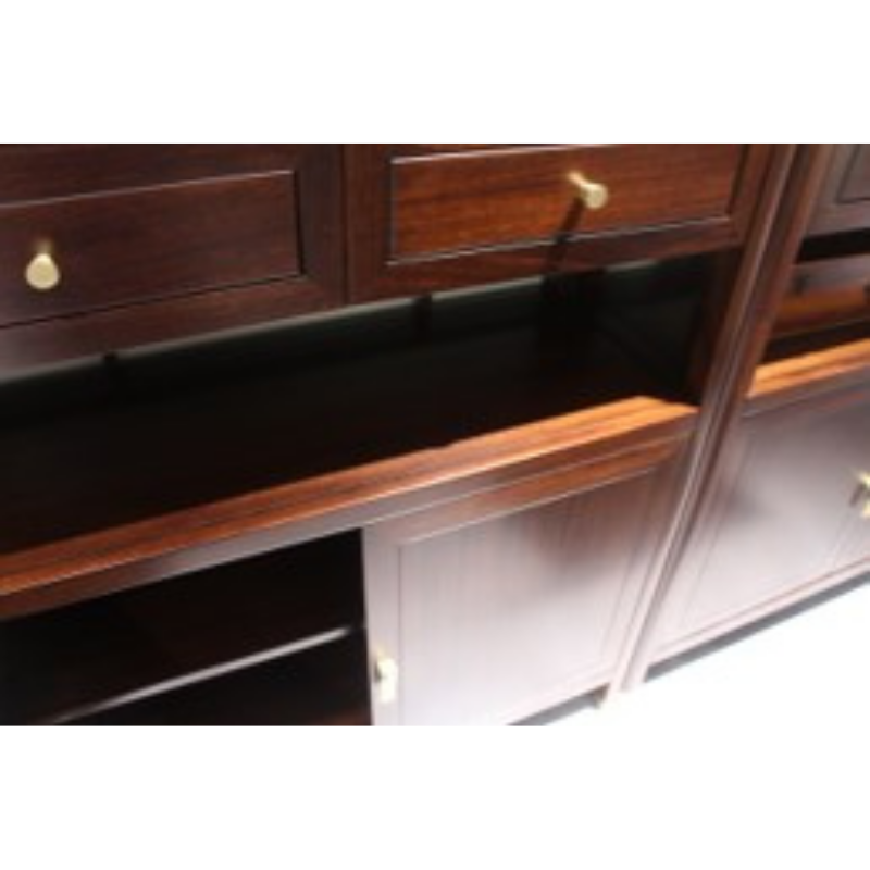 Zhong zhixin High-end design The new Chinese-style solid wood tea table is crafted with meticulous solid wood workmanship