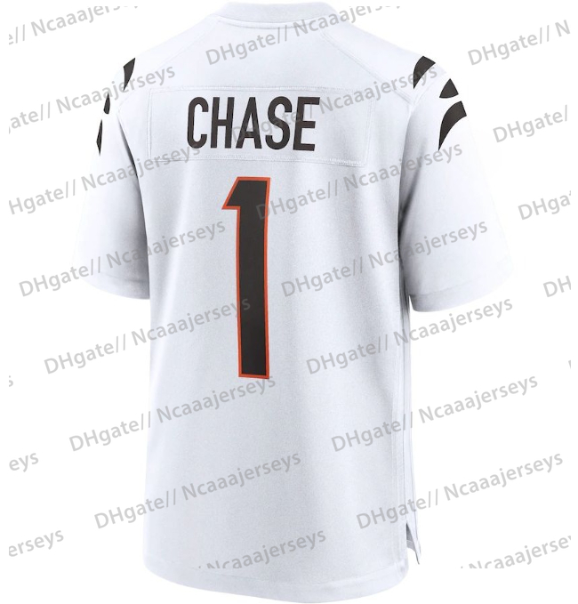 9 Joe Burrow 1 Ja'Marr Chase 5 Tee Higgins 30 Chase Brown Andrei losivas Sam Hubbard Customized Football Jerseys Custom Any Number Name Design