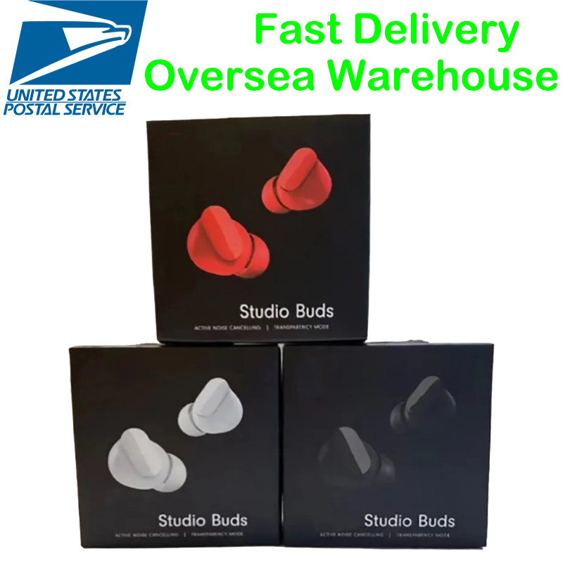 TWS Wireless Studio Bluetooth Buds Earbuds In-Ear Stereo Waterproof Sport Headphone Hifi Earphone