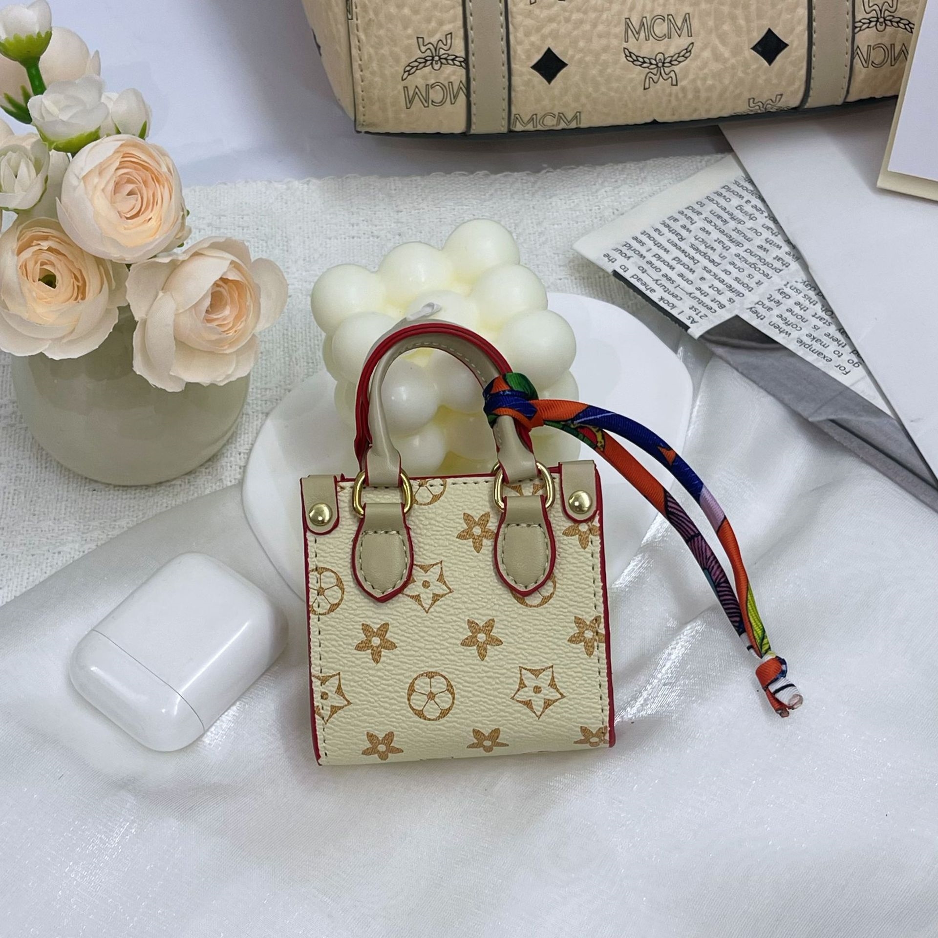 Designer Bag Tote Bag Mini Coin Purse Mini Bag Pendant Earphone Case Key Bag Car Hanging Ornament Handbag Free shipping