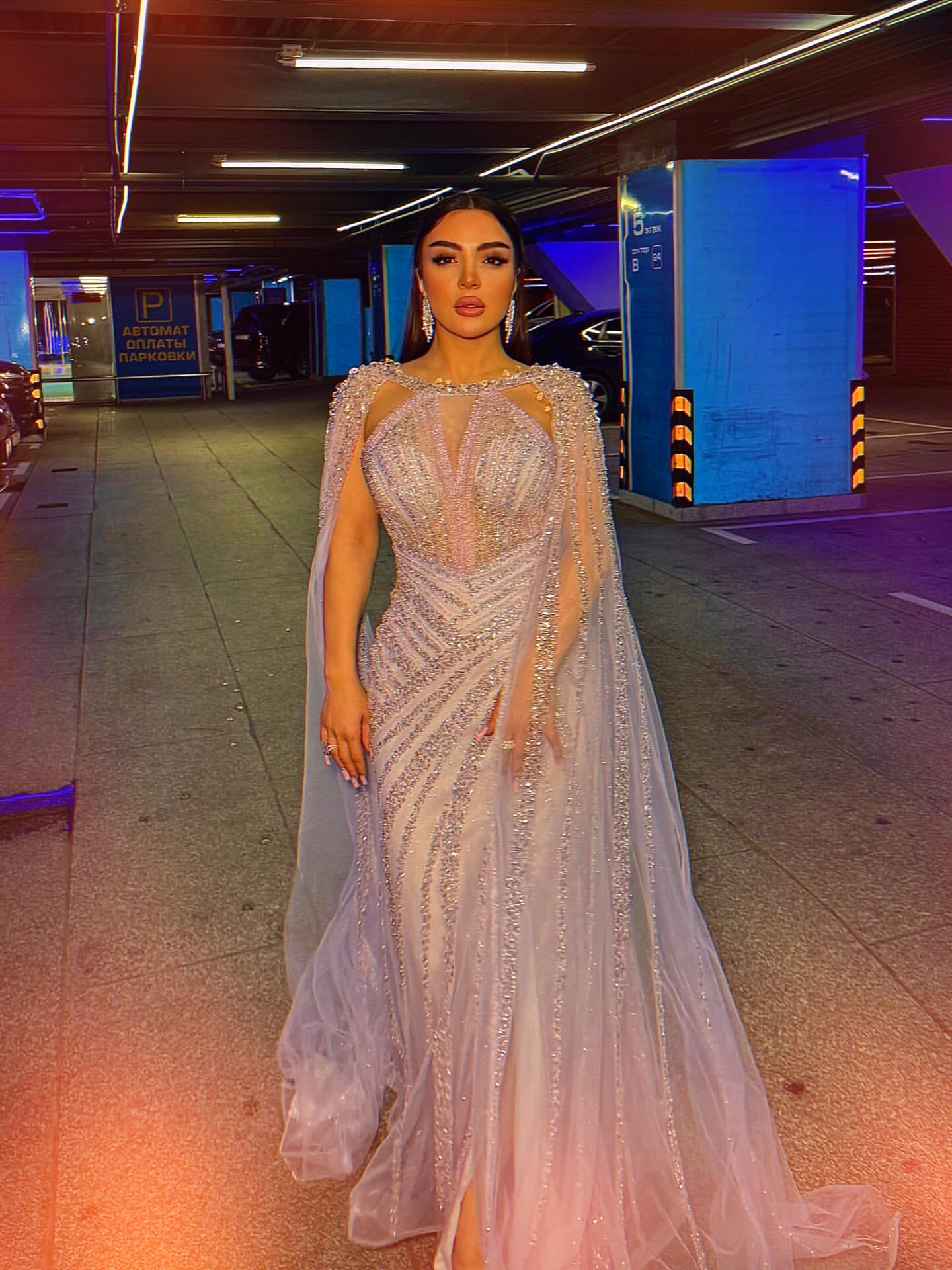 Aso Ebi Light Lilac Mermaid Prom Dresses 2025 Crystals Sequined Evening Formal Party Second Birthday Engagement Gowns Plus Size Dress For Special Occa
