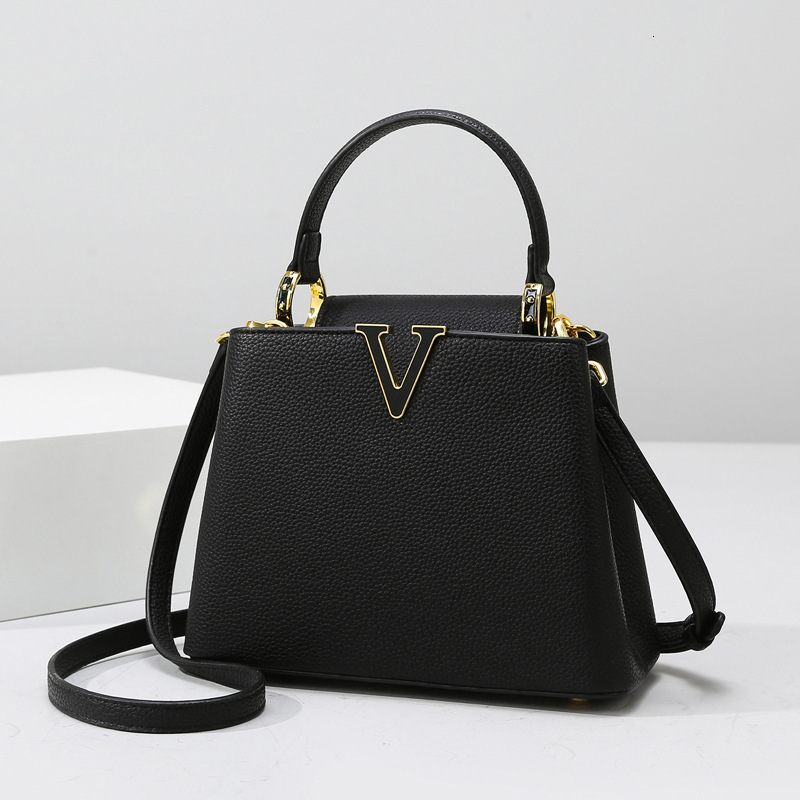 Women S Handbag Casual Versatile V Shaped Free Shipping Handbag High End Luxury Bag Light Designer Bag Luxury Crossbody Bag Commuter Bag Shoulder Bag