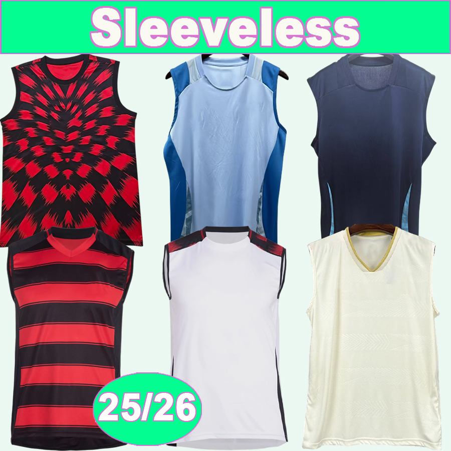 25 26 Flamengo Vest Mens Soccer Jerseys PEDRO L.ARAUJO B.HENRIQUE VARELA L.ORTIZ ERICK GERSON CLEITON CLEITON Home Away 3rd Training Wear Football Shirts