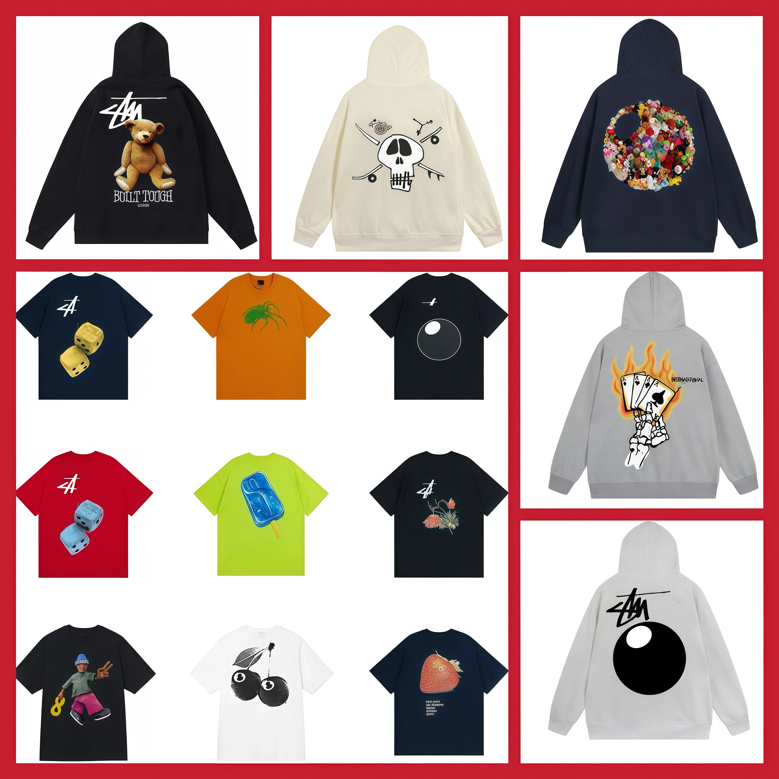 tops designer sweatshirt men's hoodie top Short sleeved shorts street style high quality sweatshirt breathable print comfortable fabric classic sweatshirt us size