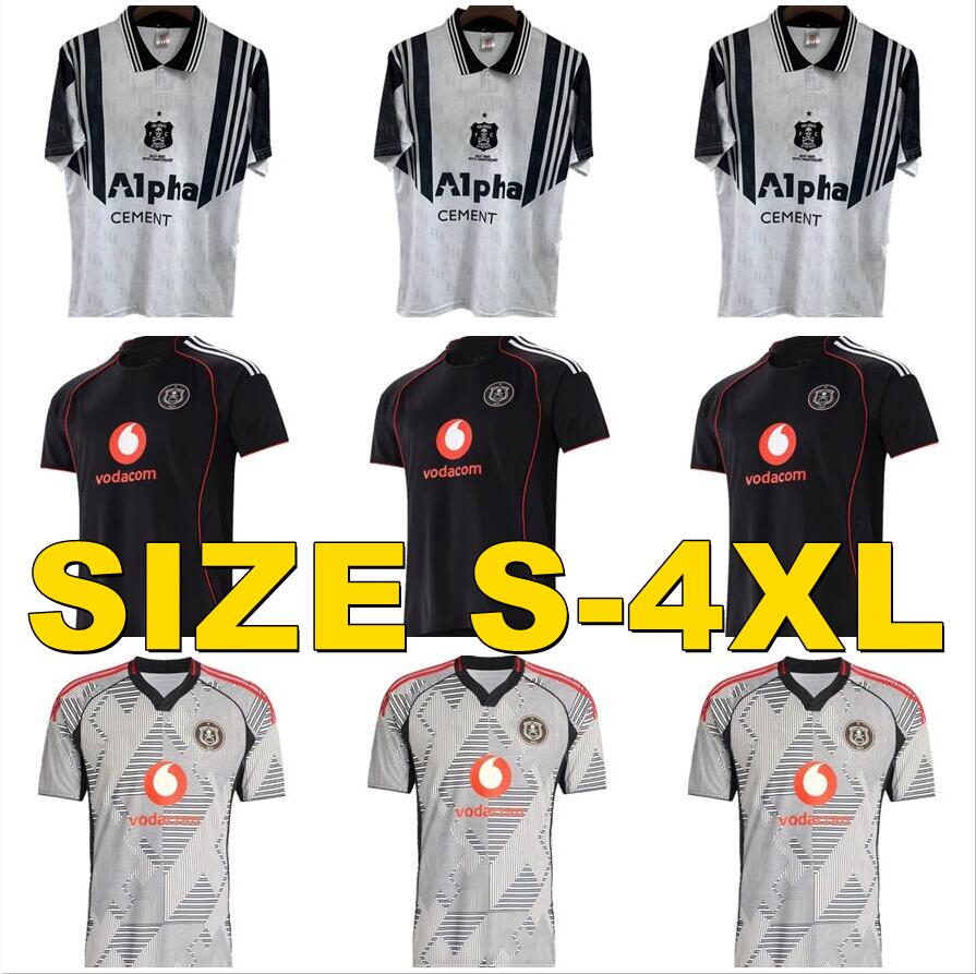 1997 Orlando Pirates Retro 2025 2026 soccer jerseys MABASA MASWANGANYI SHANDU MBATHA SIBISI HOTTO MOSELE SALENG MAELA football shirt