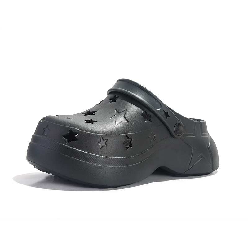 Jifffly Star Holes Shoes Men and Women 2025 New Summer Thick Bottom Lifting Headband Sandals for Outdoor