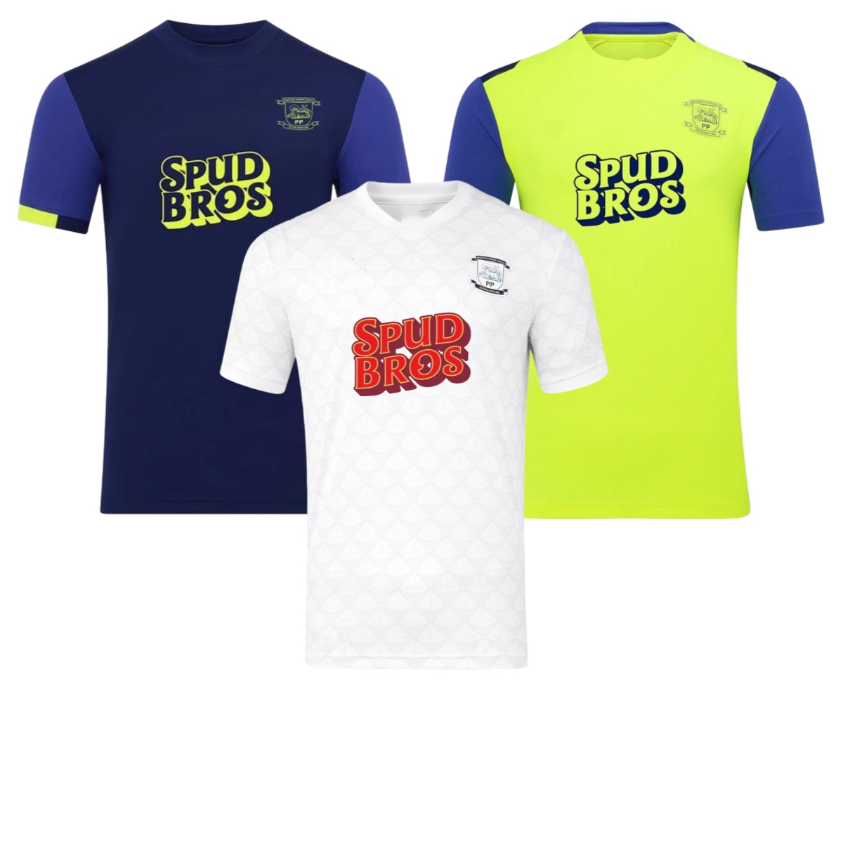 2025 26 Preston Third Football Shirt Kit Vintage 2024 2025 Home Away Soccer Jersey Mens kids kit Fans Tops Trikot EVANS FROKJAER GREENWOOD RIIS OSMAJIC Keane