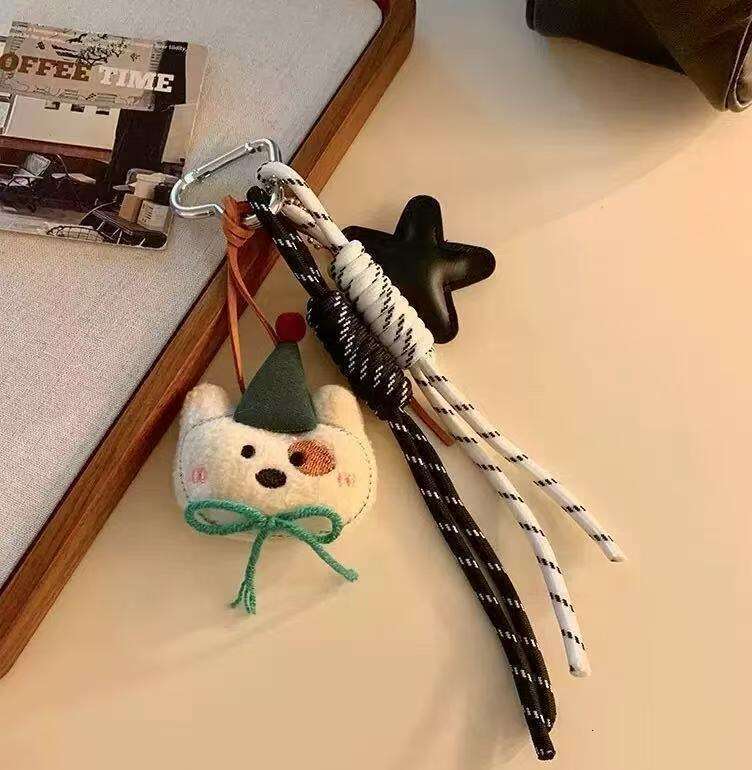 DH essentials 2025 Spring Childlike - Cartoony Plush Bear Ornaments