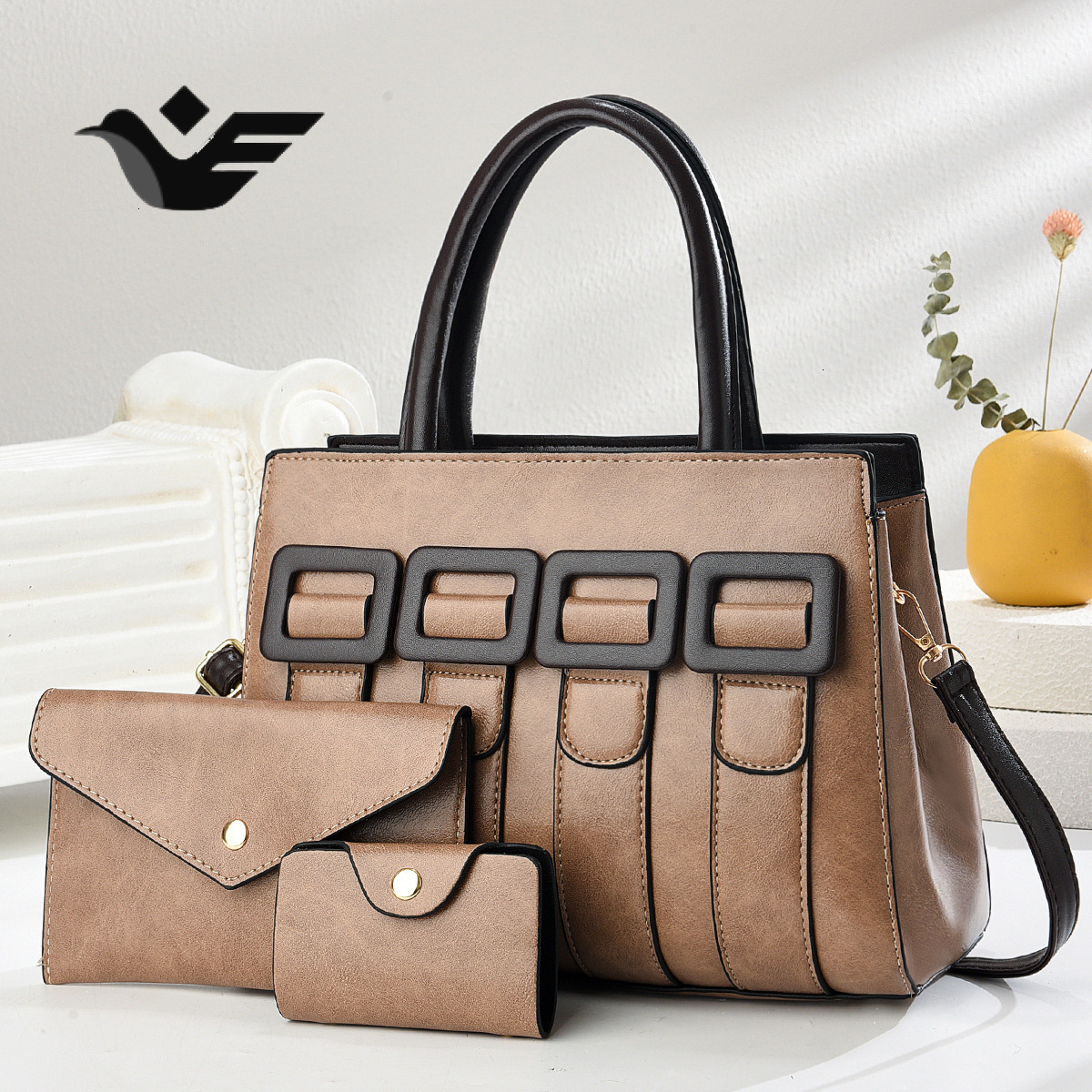 Feiyan Free Shipping New Designer Bag Women's Bag Manufacturer Women's Bag Elegant Handbag Women's Bag Three Piece Set Fashionable And 